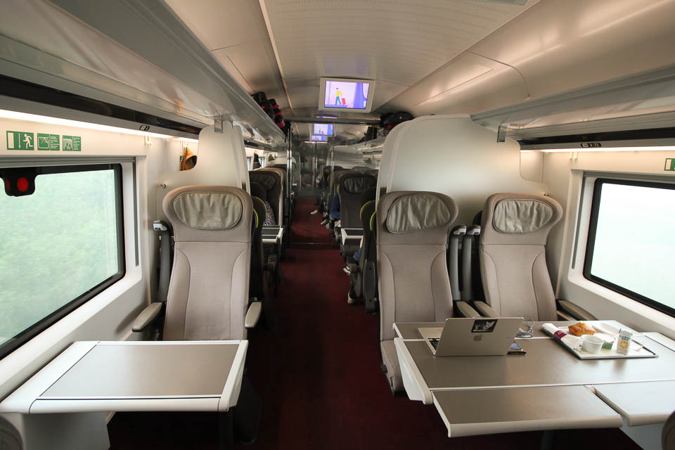 Eurostar Standard Premier seats